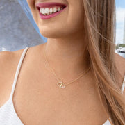 Counting Blessings Gold Necklace