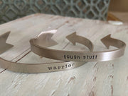 Customizable Arrow Cuff Bracelet