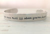 Sporty Aluminum Cuff - Personalize Me!