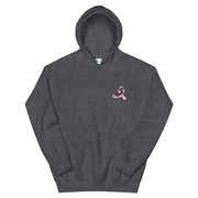 Dancing Fighter Small Logo Hoodie (Pink Ribbon)